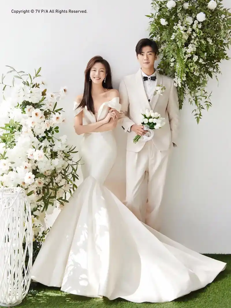 玄彬孙艺珍同款韩式婚纱照7215速来7215#婚纱照 #婚纱照风格