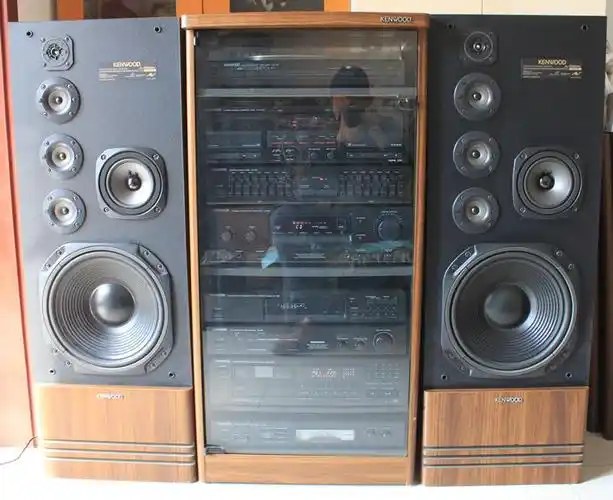 进口音响 日本原装建伍落地式组合音响jl999av