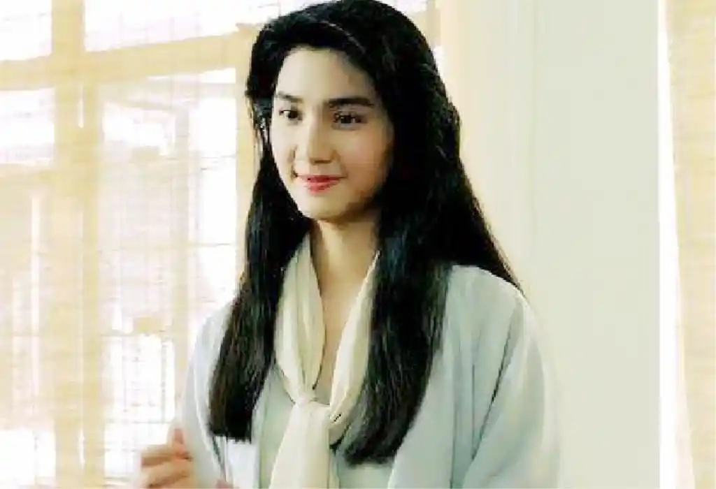 张丹峰娶了大他10岁的洪欣,看到洪欣年轻时的照片终于明白了!