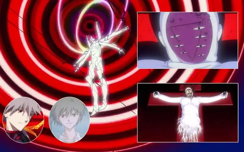 eva:新剧场版莉莉丝面具被掉包,七眼面具代表着什么?