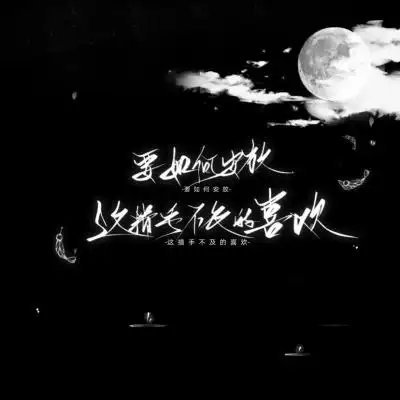 沈星晚黑白文案背景图