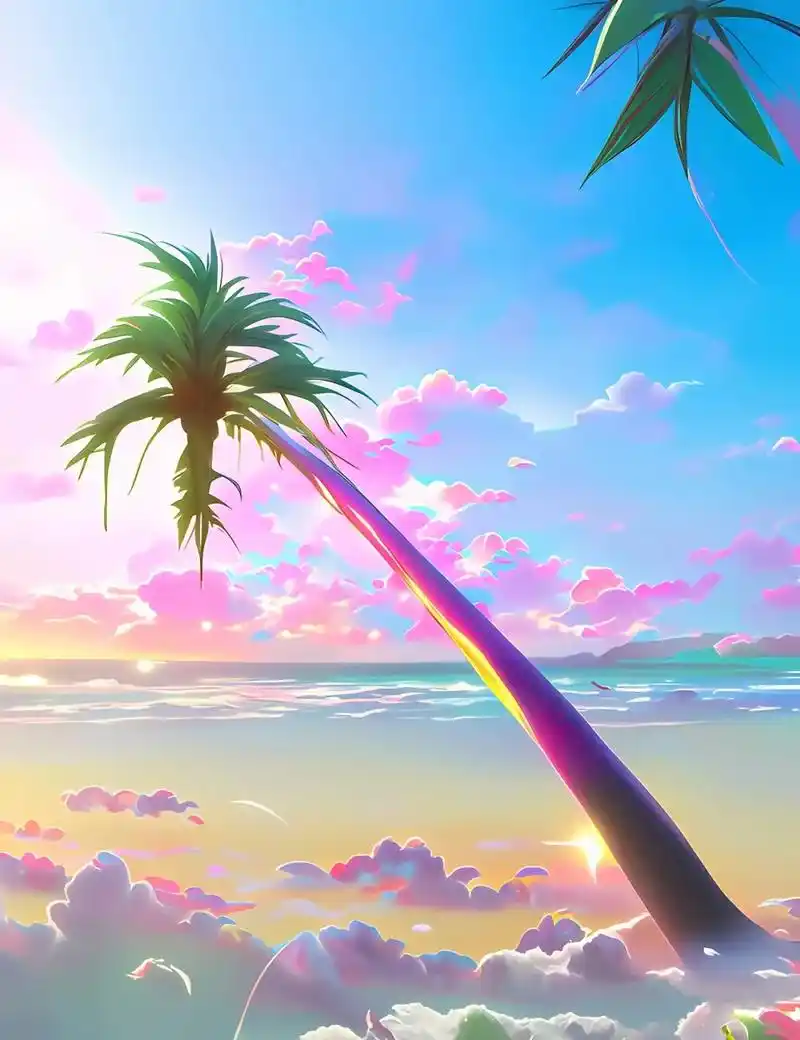 苹果4k高清科技壁纸～梦幻城市～浪漫风景#手机壁纸 - 抖音