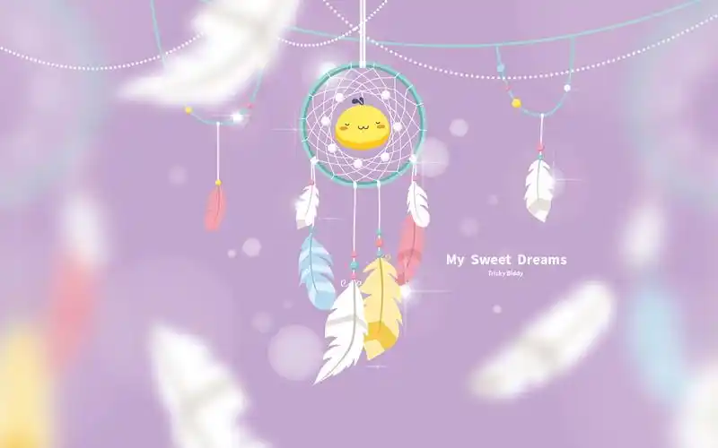 油爆叽丁少女心卡通插画,高清图片,电脑桌面-壁纸族