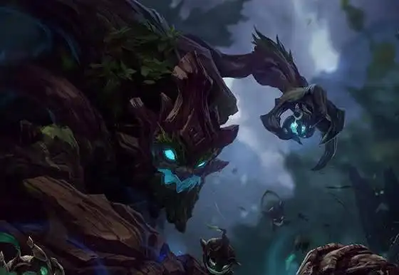 在英雄联盟中有很多英雄都有团体控制,就像石头人,阿木木,大树等等