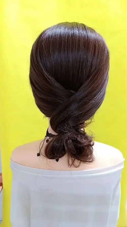 四十岁都可以扎的发型,女人一定要精致一点!