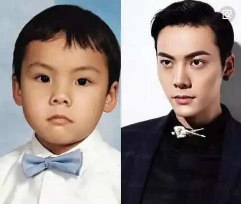 男明星童年照大比拼,陈伟霆呆萌可爱,林更新"葫芦娃"造型亮了