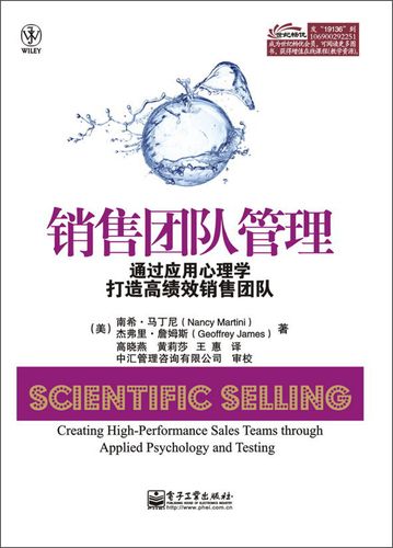 销售团队管理:通过应用心理学打造高绩效销售团队