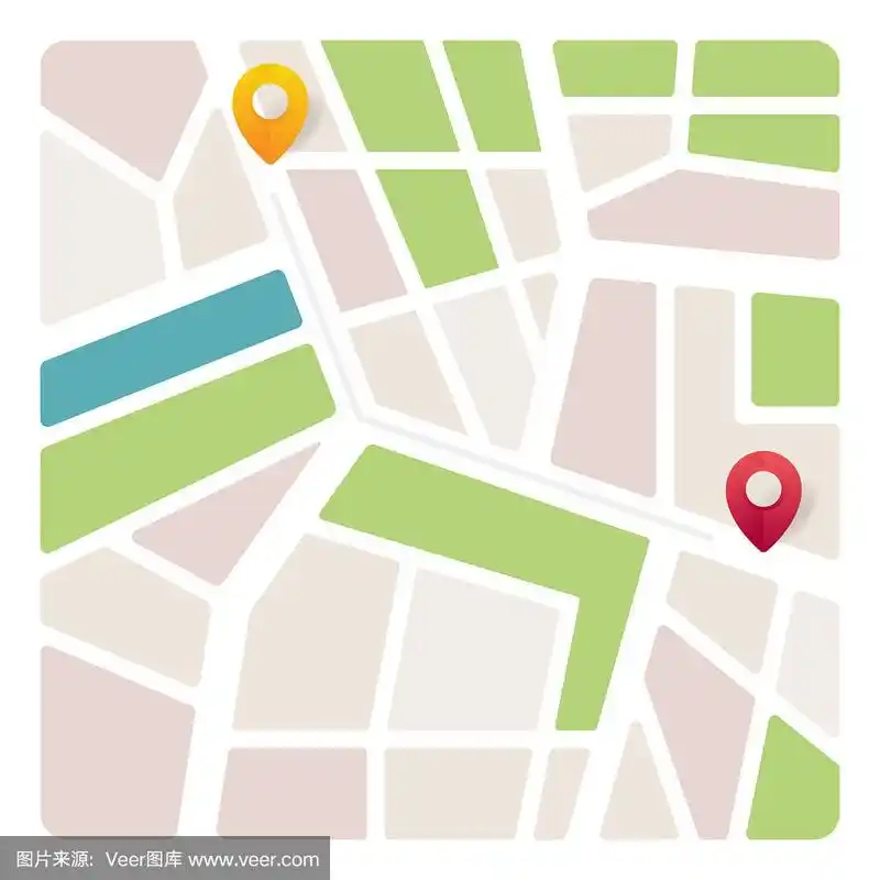 导航地图与针指针