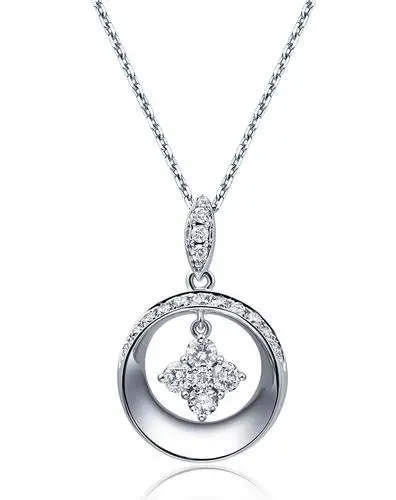 周大福周大福逸彩系列钻石吊坠