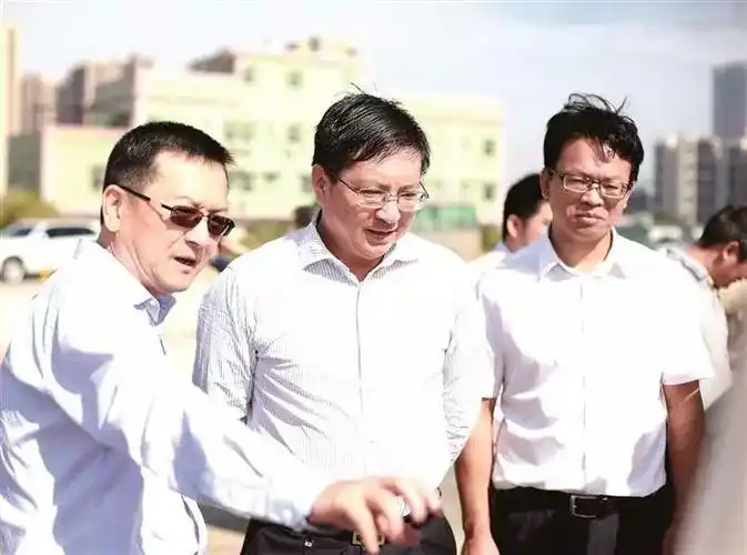 龙岗区长戴斌副区长高旭敏一行到龙城街道调研