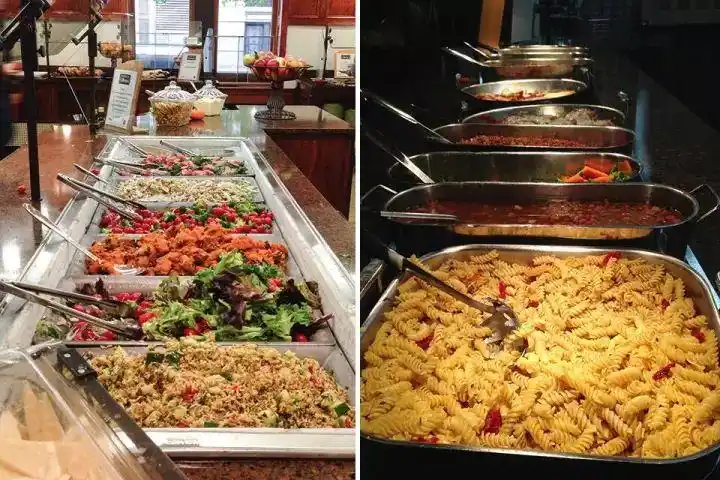 凌晨四点哈佛图书馆坐满没我不知道,但哥大食堂是座无虚席