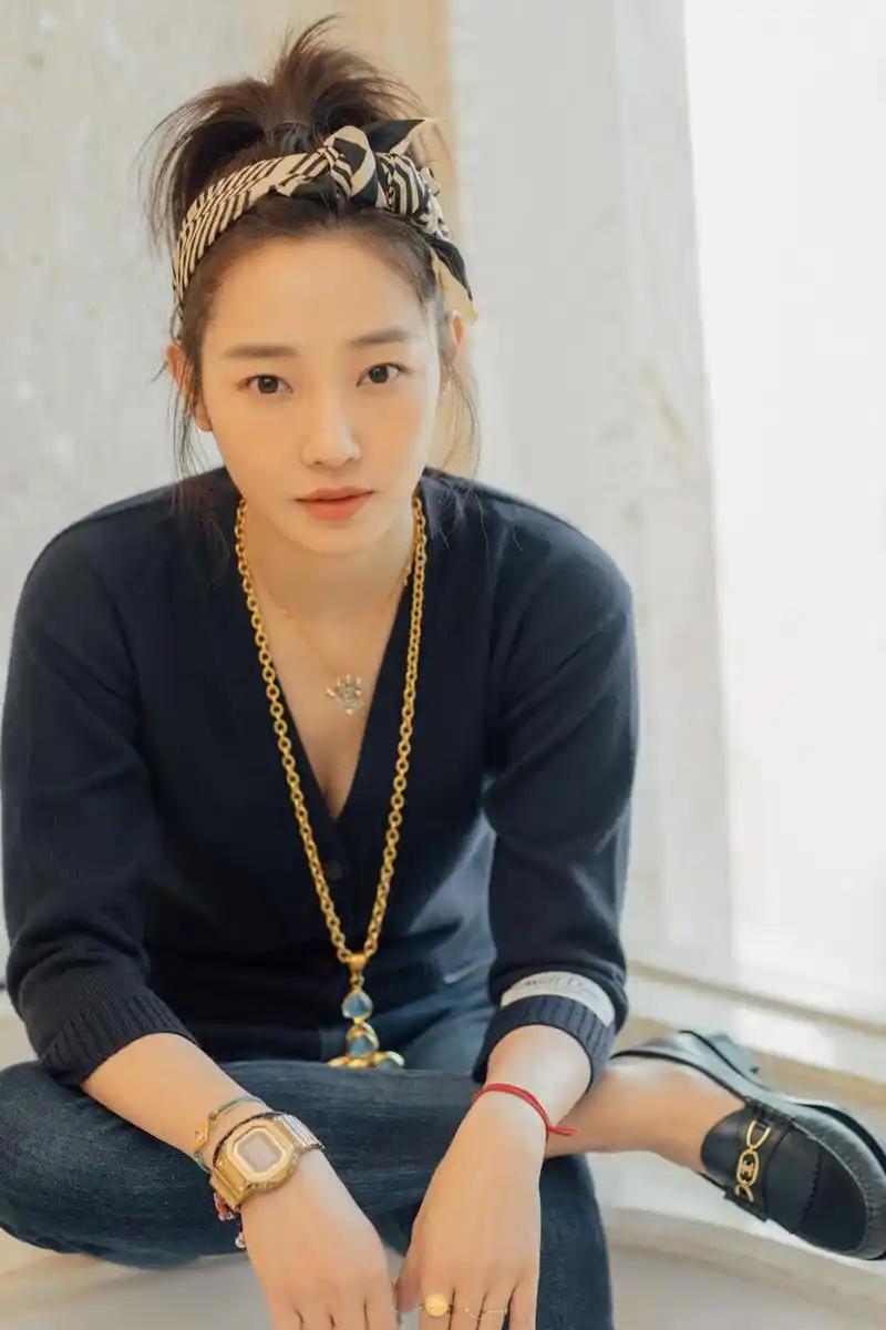 白百何look真好看,学她穿搭增气质,分分钟的事儿