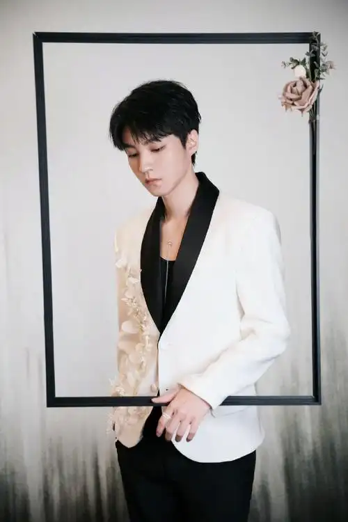 微博电影之夜#出席今天#微博电影之夜红毯#的@tfboys-王俊凯可谓花团