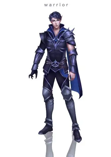 男战士|插画|游戏原画|小湿鱼 - 原创作品 - 站酷 (zcool)