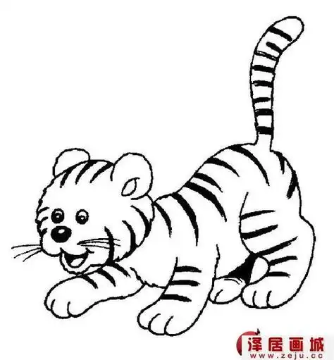 100只动物简笔画 学画小动物