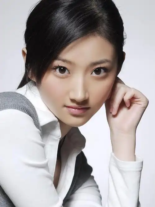 景甜学生时代清纯写真照,楚楚动人!