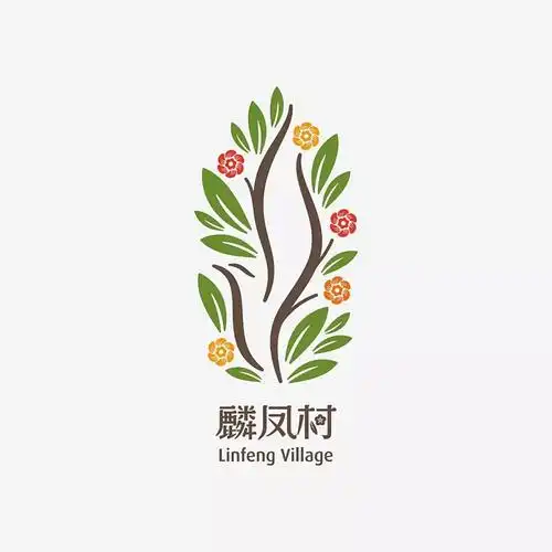 乡村旅游品牌设计:麟凤村品牌形象和导视系统