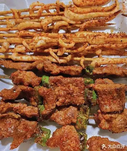 清真西北第一家资格烤羊肉串