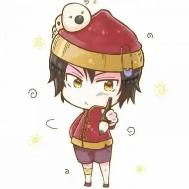 q版小人物男卡通动漫头像