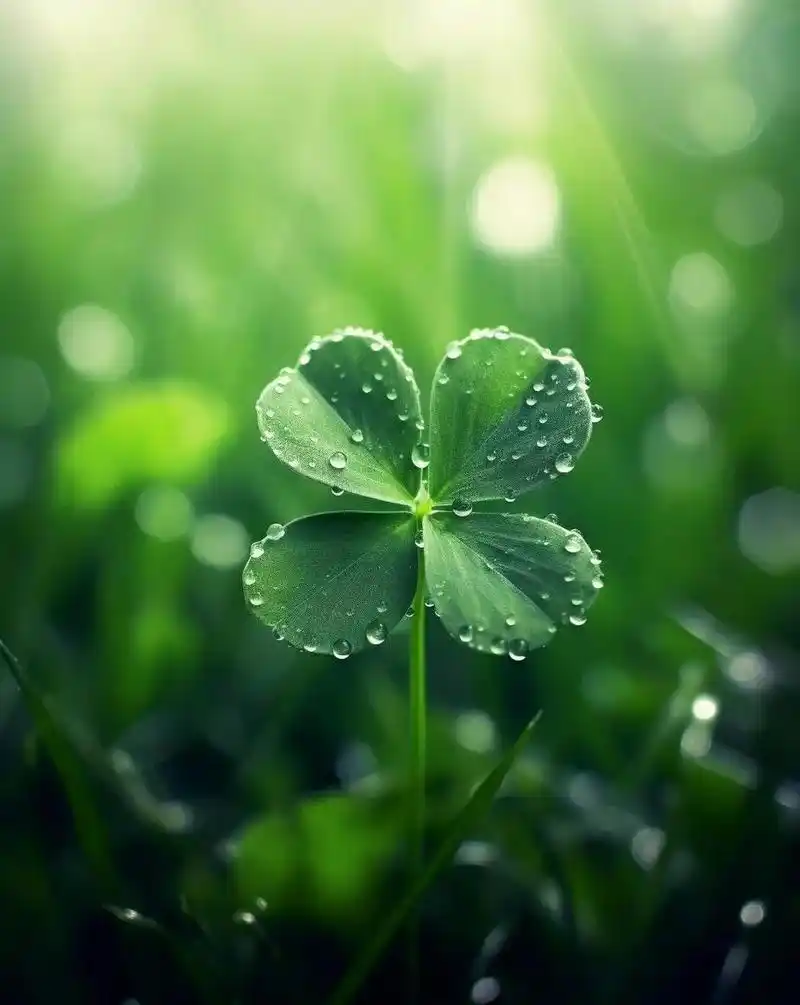 幸运草/祝你好运 四叶草,又称幸运草,希望你好运连连