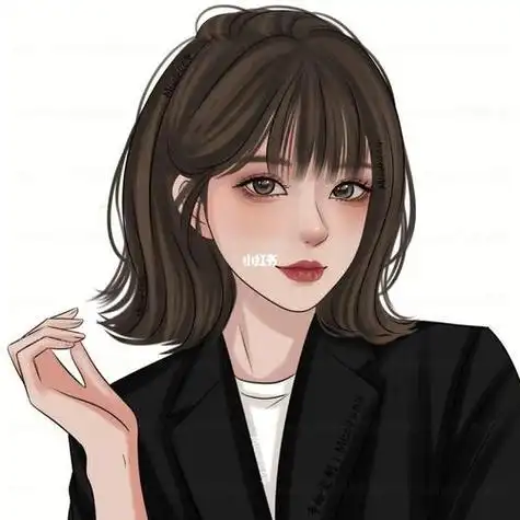 自信女性的漫画版微信头像 女生头像图片大全 -【爱个性】