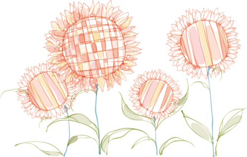 卡通手绘向日葵太阳花图片