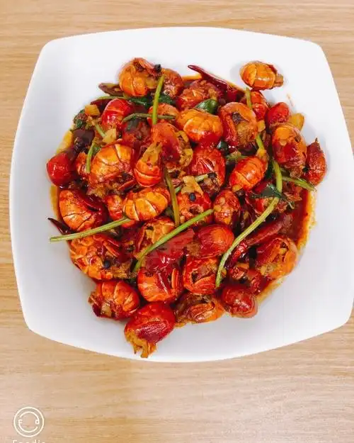 手机用户2225_x723做的炒虾尾(香辣)