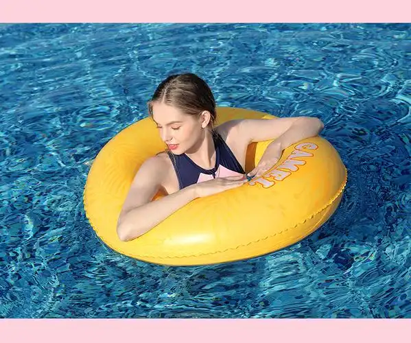 旗舰品牌京选高品质泳圈海边沙滩男女游泳成人泳圈腋下圈救生圈加厚