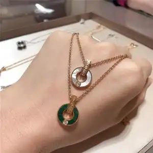 宝格丽项链女白