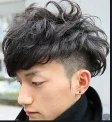 男生自然卷烫什么发型好自然卷的头发适合什么发型图片男-jk时尚网