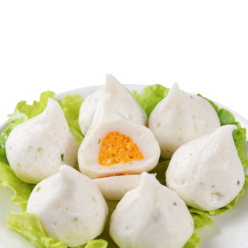 蟹籽包心丸250g蟹籽球蟹鱼类制品多馅肉丸丸子其它