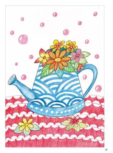 儿童彩铅画49岁儿童彩铅画49岁简单