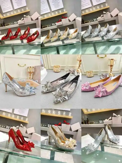 最最最美婚鞋jimmychoo水晶鞋合集