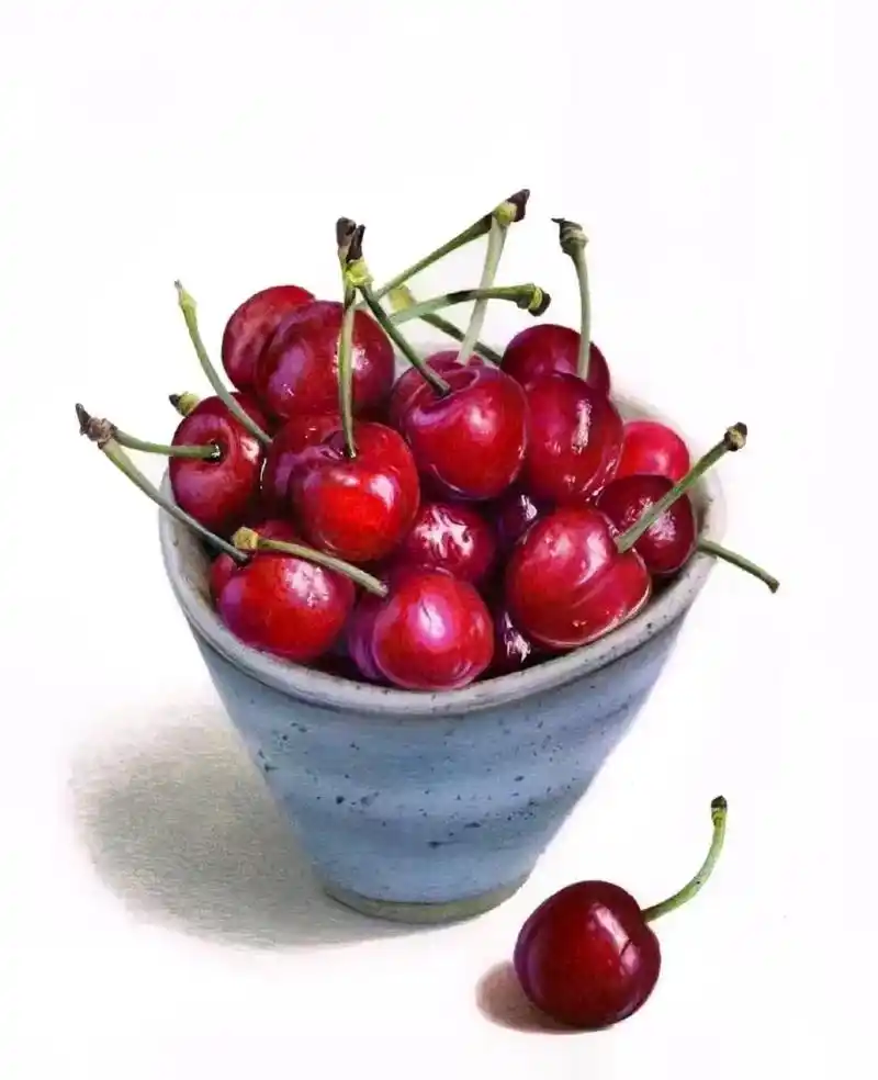 彩铅 彩铅食物图高清 #同城热门 #画画  - 抖音