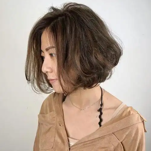 女生脸胖脸大适合剪的短发发型!