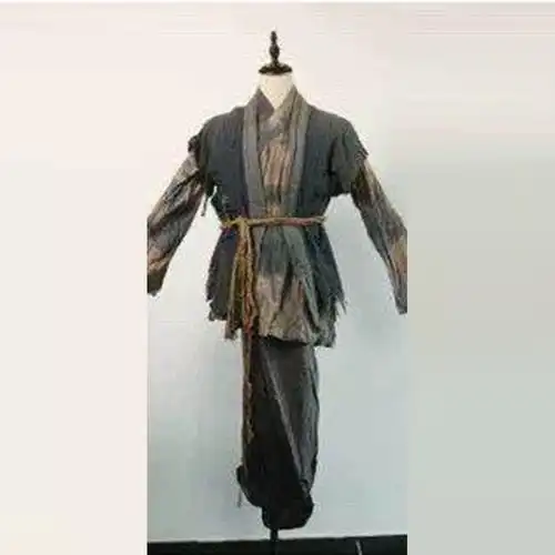 春秋影视古装汉服宋代百姓农民群演棉麻粗布民族服装