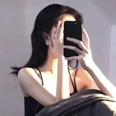 女生伤感孤独侧面头像 侧颜气质美女头像