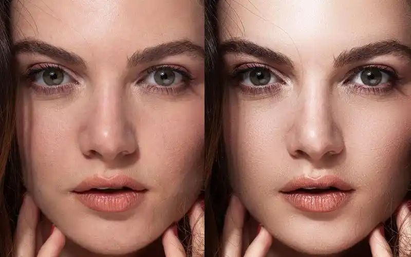 快速磨皮,做出有高级感金属光泽有纹理质感的皮肤