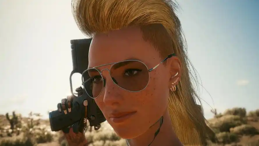 赛博朋克2077 武器装备 kirk眼镜 截图