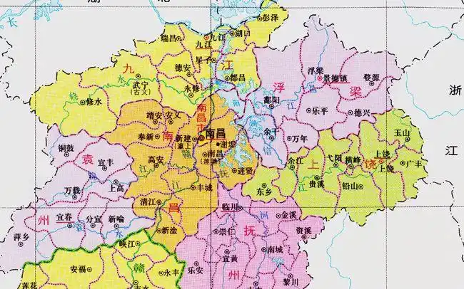 江西省的区划调整,11个地级市之一,上饶市为何有12个区县?