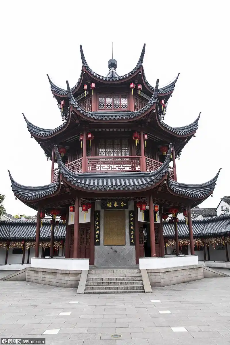 古风建筑寺庙中国风