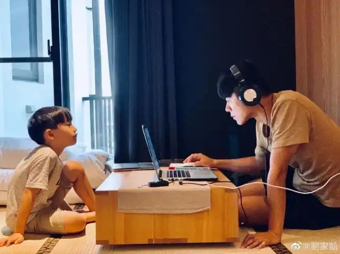 刘家凯与儿子