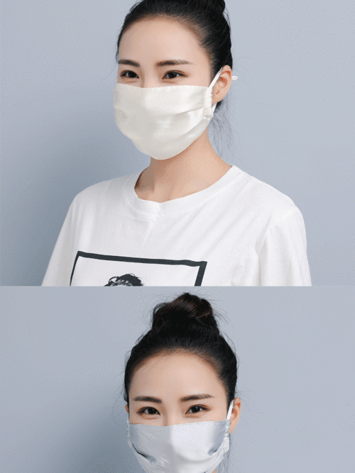 防晒真丝口罩女夏季透气防尘