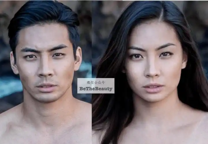 当然,男生们也没必要大喊不公―― ▲同样是人中长下巴短,在男生脸上