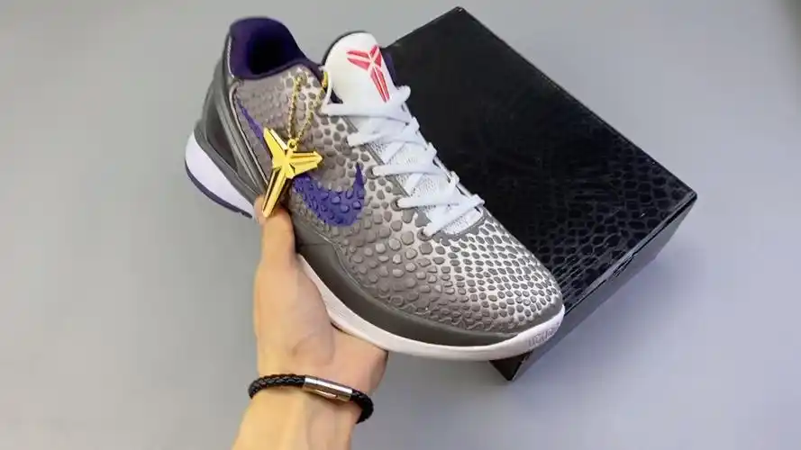 nikekobe6protro""del sol"黑曼巴首发专业实战篮球鞋kobe 6 erica