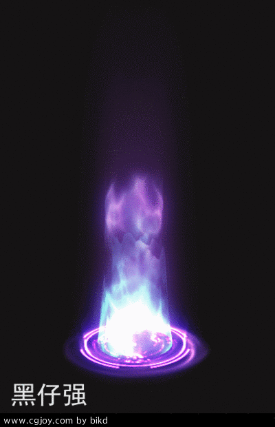 gif【特效】技能屎屎妞同采自www.cgjoy.