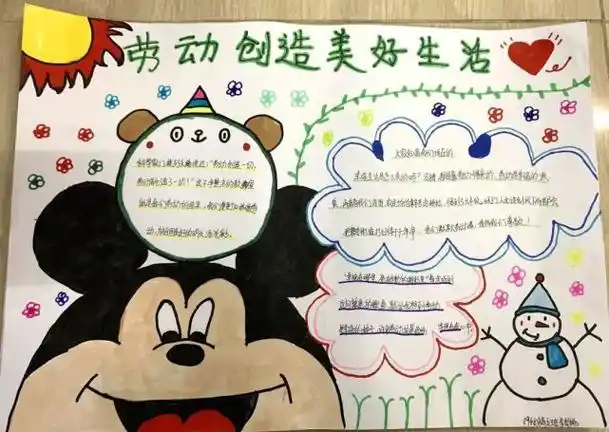 美好生活在中国校园主题手抄报环保主题手抄报科技让生活更美好手抄报