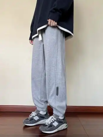 昶爵 适合初中生高中生穿的12男孩13加绒工装裤14初中学生15青少年长