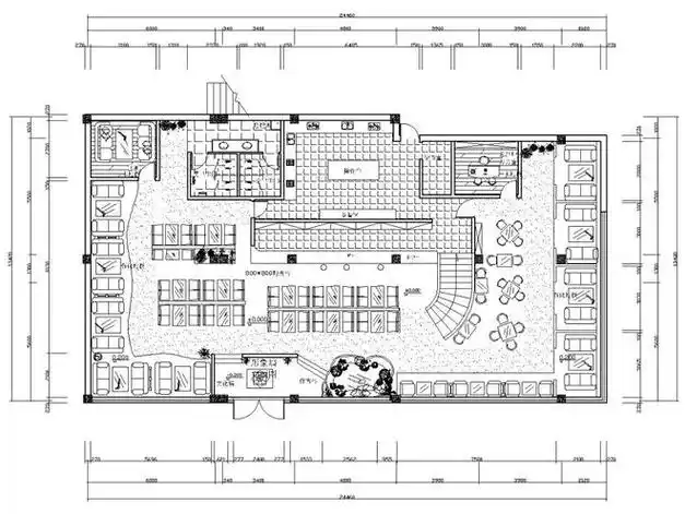 西餐厅设计平面图:打造优雅与舒适的用餐环境