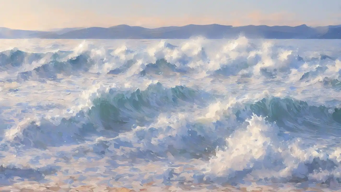 干净意境海边壁纸,让人心旷神怡98